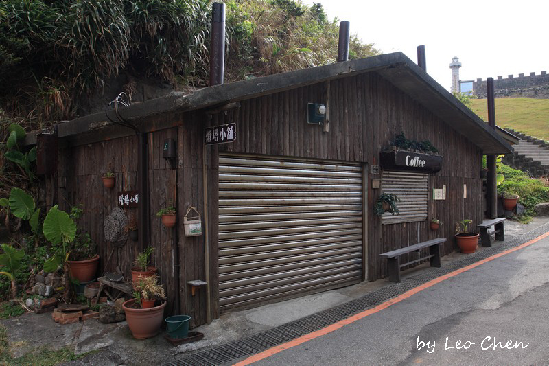 步道走没多久就看到的"唯一"餐饮店"