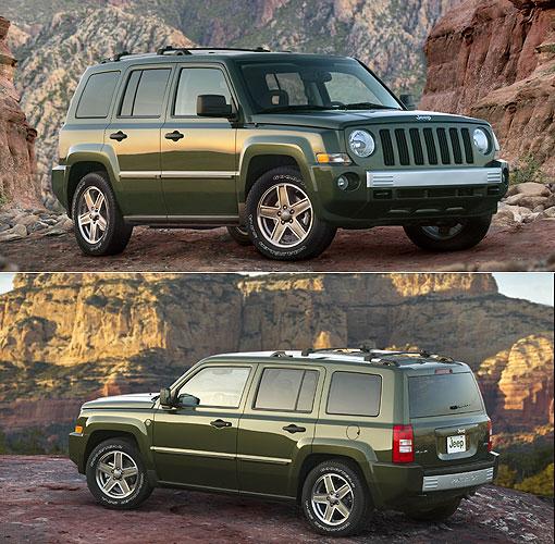 走off-road路線的Patriot和雙生車款Compass不同,有陵有角的車身線條,搭配上Jeep品牌傳統的圓形頭燈、大型柵欄式水箱護罩與直立式尾燈,展現十足霸氣。