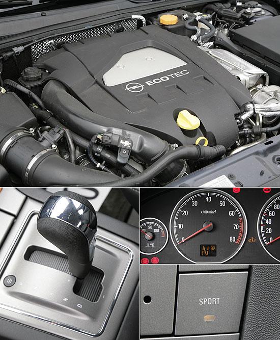 這一具2.8升V6渦輪增壓引擎,是OPC頂級性能車型255匹調降為250匹的版本。在開啟sport模式之後,延後換檔時機拉高轉速,更能發揮出引擎的威力。