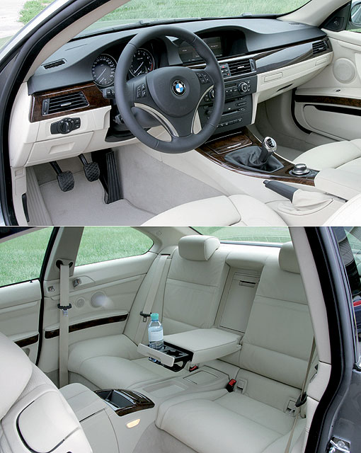 除了豐富的配備之外,新一代BMW 3-Series Coupe也提供了充裕的乘坐空間。